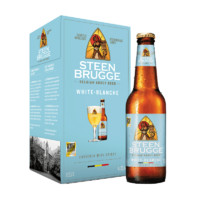 STEEN BRUGGE Steenbrugge 布鲁日 比利时 清爽果味白啤  330ml*4瓶