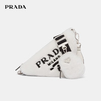 PRADA 普拉达 Triangle 女士羊绒三角包 1BH190VDI9-2EC9-F0964 TU