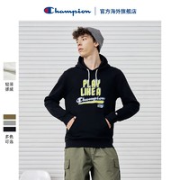 Champion 男女款印花休闲卫衣 216640