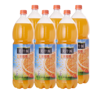 Minute Maid美汁源果粒橙1.8升大瓶装 整箱2瓶6瓶多规格果肉果粒饮料家庭装出品 美汁源果粒橙1.8升*4瓶