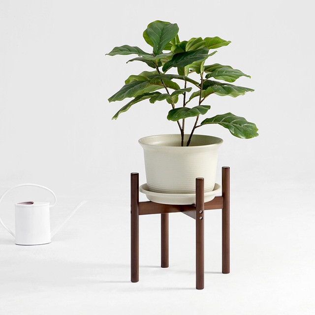 老竹匠 简易阳台现代简约花架客厅落地多肉中式室内楠竹盆景架绿植架欧式多层绿萝吊篮花盆架置物架-中号