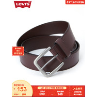 Levi's 李维斯 男士牛皮革腰带 D6003-0001