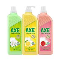 有券的上：AXE 斧头 牌（AXE）护肤柠檬洗洁精1.01kg*3瓶
