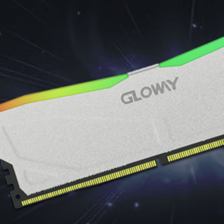 GLOWAY 光威 深渊系列 DDR5 6400MHz RGB 台式机内存 灯条 银色 32GB 16GB*2