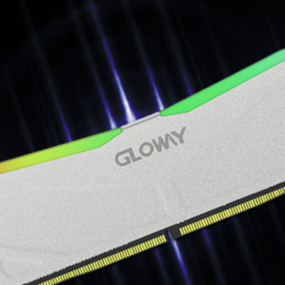 GLOWAY 光威 深渊系列 DDR5 6400MHz RGB 台式机内存 灯条 银色 32GB 16GB*2