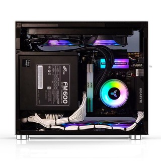 JONSBO 乔思伯 V10 ITX 十三代酷睿版 组装电脑（银色、500GB SSD、酷睿i5-13600KF、16GB）