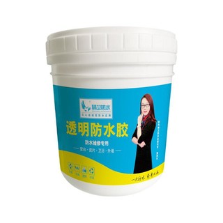 精卫 透明防水胶 1kg 配工具