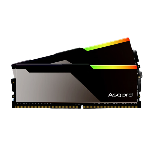 Asgard 阿斯加特 博拉琪 DDR5 7200MHz RGB 台式机内存 灯条 黑色 64GB 32GB*2