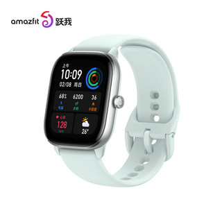 AMAZFIT 跃我 GTS 4 mini 梦湖蓝  14天长续航 100 运动模式 心率监