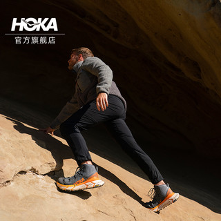 HOKA ONE ONE 男女鞋TENNINE Hike GTX109徒步鞋防水防滑减震轻便 40.5/255mm 百里香/月见草绿-男（建议拍大1码）