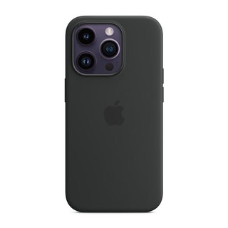 Apple 苹果 iPhone 14 Pro 专用 MagSafe 硅胶保护壳 iPhone保护套 - 午夜色 保护套 手机套 手机壳