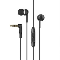 森海塞尔 CX 80S 入耳式有线耳机耳麦手机线控带麦通话游戏音乐跑步耳机 黑色