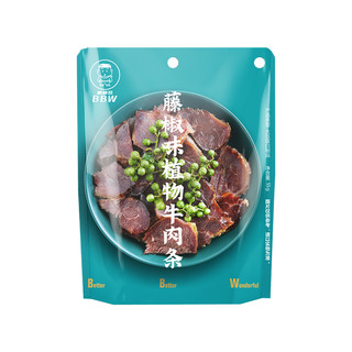 棒棒娃植物牛肉条藤椒味55g*1袋手撕素牛排素肉豆制品麻辣小零食