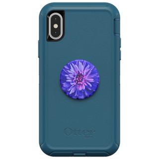 OtterBox 美国防御者苹果iPhone Xs Max手机壳POP支架联名款组合防摔手机壳三防壳 墨绿蓝色（限定款原盒内无皮带扣） Xs（5.8英寸）兼容X
