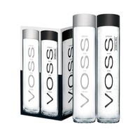 VOSS 芙丝 挪威原装进口饮用天然泉水800ml+苏打气泡水800ml(两瓶礼盒装)