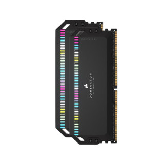 USCORSAIR 美商海盗船 统治者系列 DDR5 6000MHz RGB 台式机内存 灯条 黑色 32GB 16GB*2