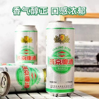 YANJING BEER 燕京啤酒 精品11度 500ml*12听*2箱