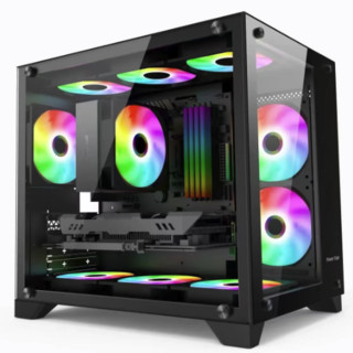 COLORFUL 七彩虹 十二代酷睿版 组装电脑 黑色（酷睿i5-12400F、16GB、512GB SSD、风冷）