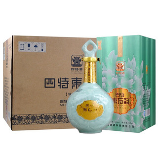 SITIR 四特酒 四特 东方韵 国韵 特香型白酒 52度（新老款随机发货） 500ml