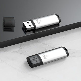 DM 大迈 PD204 USB 2.0 U盘 银色 4GB USB-A