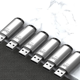 DM 大迈 PD204 USB 2.0 U盘 银色 4GB USB-A