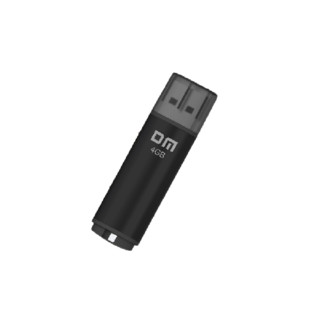 DM 大迈 PD204 USB 2.0 U盘 黑色 4GB USB-A