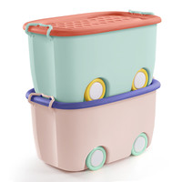 Joybos 佳帮手 收纳箱 大号 2个 智慧绿+萌力粉