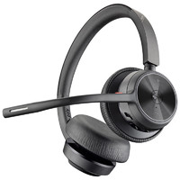 Plantronics 缤特力 VOYAGER 4320 耳罩式头戴式降噪蓝牙耳机 黑色