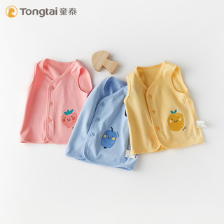 Tongtai 童泰 男女童通用纯棉马甲 T21J4129