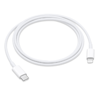 Apple 苹果 原装 USB-C/雷霆3 转 Lightning/闪电转 USB 连接线（1米）