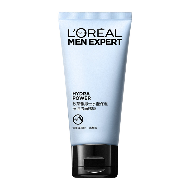 L'OREAL PARIS 巴黎欧莱雅 男士水能保湿净油洁面啫喱