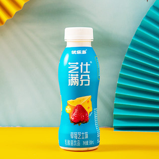 优乐多 芝仕满分 乳酸菌饮品 草莓芝士味 300ml*6瓶