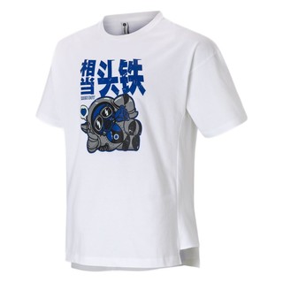 adidas NEO U CS GFX TEE 中性运动T恤 HY4625 白色 XL