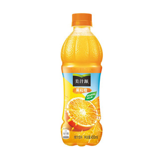 美汁源 可口可乐（Coca-Cola）美汁源MinuteMaid果粒橙橙汁果汁饮料 450ml*12瓶 整箱装