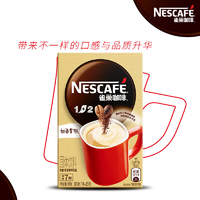 抖音超值购：Nestlé 雀巢 咖啡1+2微研磨三合一奶香咖啡提神速溶咖啡粉7条*15g