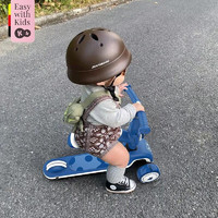 可可乐园 儿童滑板车1-2-3岁可坐可骑滑6宝宝溜溜车女童男童滑滑车-杜米特兰
