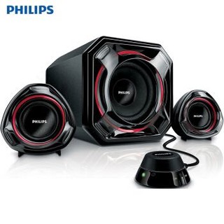 PHILIPS 飞利浦 SPA5300 2.1声道多媒体音箱 黑色