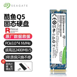 SEAGATE 希捷 酷鱼Q5 SSD固态硬盘  M.2 NVMe协议 笔记本台式机通用500GB