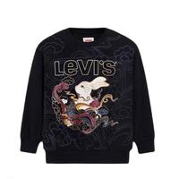 Levi's 李维斯 男士圆领卫衣 D0381-0002 黑色 7