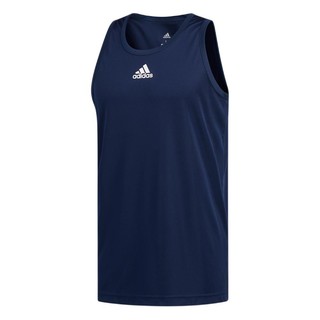 adidas 阿迪达斯 男子篮球球衣 DX6732 学院藏青蓝 M