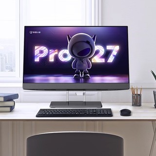 Lenovo 联想 小新Pro 27 2022款 十二代酷睿版 27英寸 一体机 黑色（酷睿i7-12700H、A370M 4G、32GB、1TB SSD、2.5K、100Hz）