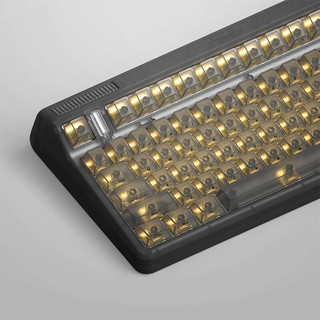 IQUNIX OG80 黑武士 RS 83键 2.4G蓝牙 多模机械键盘 黑色 TTC-快银轴 RGB