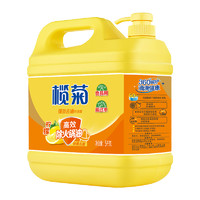 lanju 榄菊 洗洁精大桶5kg厨房家庭装家用实惠装柠檬大瓶商用餐饮洗涤剂