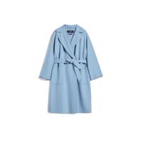 Max Mara 麦丝玛拉 女士中长款大衣 5011033706 蓝色 34