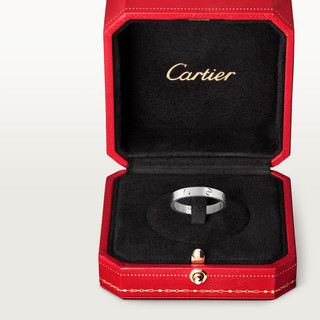 Cartier 卡地亚 love系列 B4085100 中性螺钉纹18K白金戒指