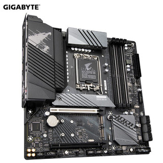 技嘉（GIGABYTE） 英特尔i7 12700KF搭B660MZ690M主板CPu套装板U Z690M 小雕 DDR4板U套装 I7 12700带核显 8+4核20线程