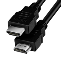 JH 晶华 K102 HDMI2.0 视频线缆 1.5m 黑色