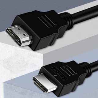 JH 晶华 K102 HDMI2.0 视频线缆 1.5m 黑色