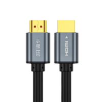 JH 晶华 H630C HDMI2.0 视频线缆 1m 黑色