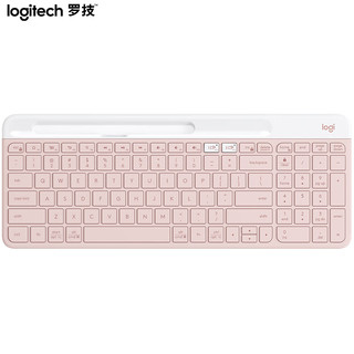 logitech 罗技 K580 87键 2.4G蓝牙 双模无线薄膜